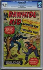 RAWHIDE KID #40 (1964) CGC NM- 9.2 OWW Pgs TWO-GUN KID