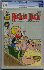 RICHIE RICH #63 (1967) CGC NM/MT 9.8 OWW Pgs - HIGHEST!