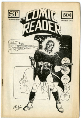 COMIC READER #123 (1975) FANZINE CHAYKIN STAR*REACH CVR