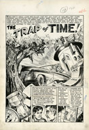 JACK KAMEN - WEIRD FANTASY #14 COMPLETE 6-PG STORY ART