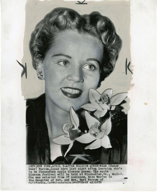 NEWS PHOTO: NINA WARREN / DAUGHTER OF GOVERNOR EARL WARREN