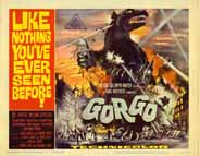 GORGO (1961) Lobby Cards (4) BILL TRAVERS
