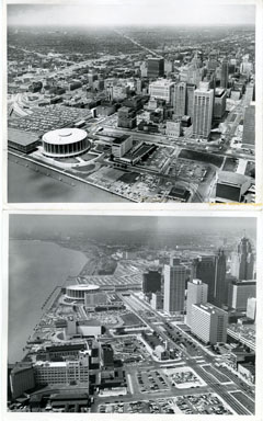 NEWS PHOTOS: DOWNTOWN DETROIT / WATERFRONT (1962)
