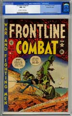 FRONTLINE COMBAT #3 (1951) CGC NM+ 9.6 OWW Pgs GAINES