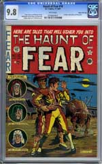 HAUNT OF FEAR #10 (1951) CGC NM/MT 9.8 WHT Pgs - GAINES