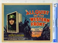 ALL QUIET ON THE WESTERN FRONT (1934) CGC LOBBY CARDS