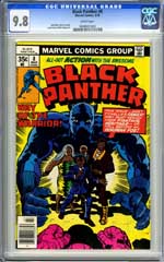BLACK PANTHER #8 (1978) CGC NM/MT 9.8 WHT Pg JACK KIRBY