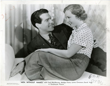 MEN WITHOUT NAMES / FRED MacMURRAY - VINTAGE STILL 1935