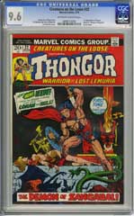 CREATURES ON THE LOOSE #22 (1973) CGC NM+ 9.6 OWW Pages