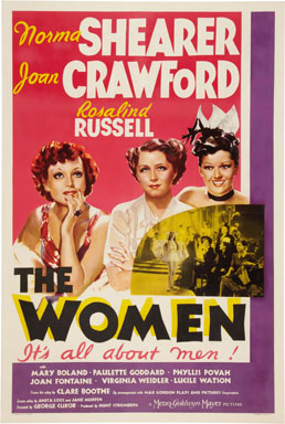 THE WOMEN (1939) ONE SHEET MOVIE POSTER - STYLE D 