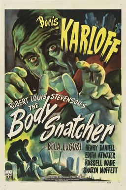 THE BODY SNATCHER (1945) ONE SHEET MOVIE POSTER - STYLE A 