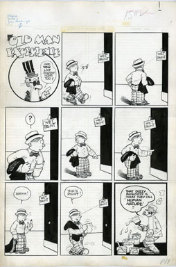 ED WHEELAN - FAT & SLAT #2 ORIG ART Crumb MR NATURAL?