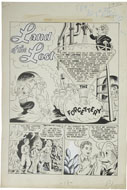 OLIVE BAILEY - LAND OF LOST COMPLETE 12-PG STORY ART 1949