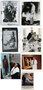 NEWS PHOTOS: NORMAN ROCKWELL PAINTINGS / DOCTOR & DOLL