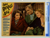 THIS RECKLESS AGE (1932)CGC LOBBY CARD SET BUDDY ROGERS