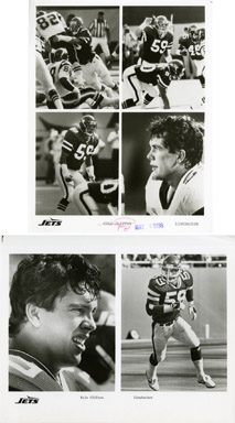 NEWS PHOTO: NY JETS LINEBACKER KYLE CLIFTON (1996)