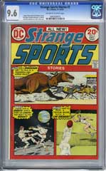 STRANGE SPORTS STORIES #2 (1973) CGC NM+ 9.6  OWW Pages