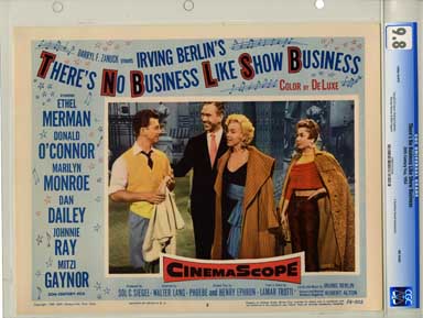THERE'S NO BUSINESS LIKE SHOW BUSINESS Card 3 - CGC NM/MT 9.8