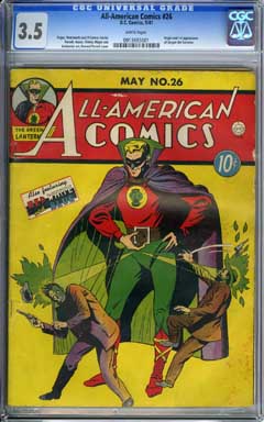 ALL-AMERICAN COMICS #26 (1941) CGC VG- 3.5 WHT Pages