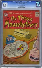 THREE MOUSEKETEERS #11 (1957) CGC GD/VG 3.0  COW Pages