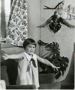 NEWS PHOTO: HOPPY JR. BLUE JAY / CARI McSHANE (1967)