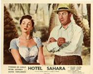 HOTEL SAHARA (1951) - LOBBY CARD SET OF 8 YVONNE DeCARLO