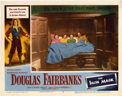 IRON MASK (R-1953) - LOBBY CARDS (7) DOUGLAS FAIRBANKS