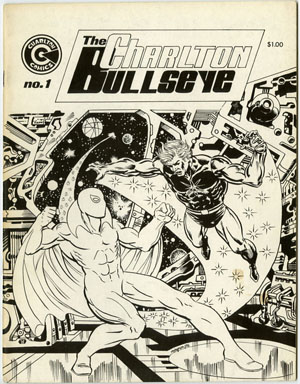 CHARLTON BULLSEYE #1 (1975) STEVE DITKO BLUE BEETLE