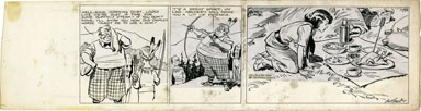 CLIFFORD McBRIDE - NAPOLEON DAILY PRODUCTION ART 6-30