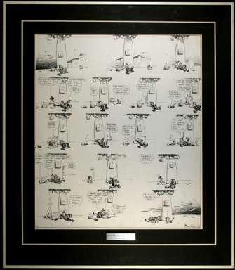 GEORGE HERRIMAN - KRAZY KAT SUNDAY 11-19-16 ORIG ART
