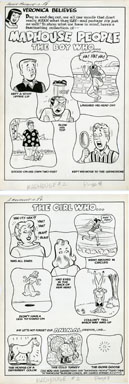 ARCHIE'S MADHOUSE #2 PAGES 8 & 9 ORIGINAL ART 1959