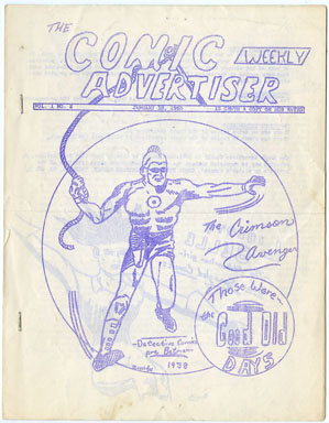 COMIC WEEKLY ADVERTISER #2 (1965) RARE FANZINE