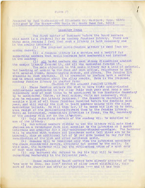 FORUM #3 (1964) FANZINE Academy of Comic Book Fans/Coll