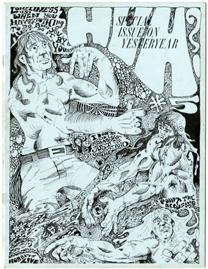 HUH? #5 (1968) FANZINE - DOC SAVAGE  THIS ISLAND EARTH