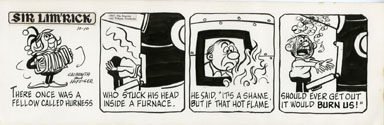 ED NOFZIGER -SIR LIM'RICK DAILY ART 10-10-67 FURNACE