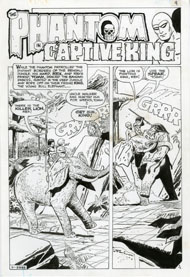 PAT BOYETTE - PHANTOM #51 CMPLT 7-PG STORY ART CAPTIVE