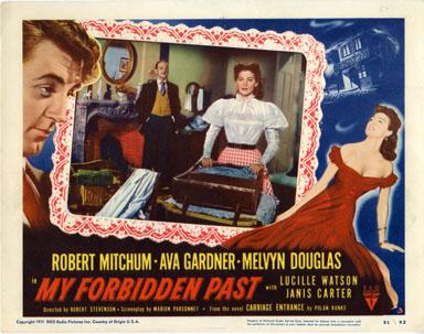 MY FORBIDDEN PAST (1951) LOBBY CARD #3 AVA GARDNER