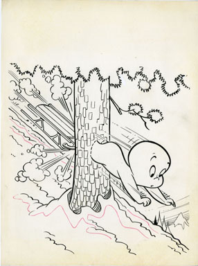 WARREN KREMER - FRIENDLY GHOST CASPER #79 COVER ART 1965