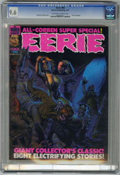EERIE #86 (1977) CGC NM+ 9.6 OWW Pages CORBEN YEARBOOK