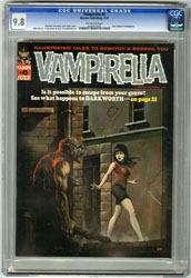 VAMPIRELLA #6 (1970) CGC NM/MT 9.8 OW Pgs KEN KELLY COVER
