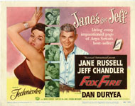 FOX FIRE (1955) - LOBBY CARD SET OF 8 - JANE RUSSELL