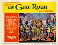 GIRL RUSH (1955) LOBBY CARD SET OF 8   ROSALIND RUSSELL