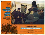 GREAT NORTHFIELD MINNESOTA RAID '72 LOBBY CARD SET of 8