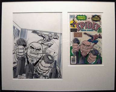 JOHN ROMITA - SPIDEY SUPER STORIES #18 COVER ORIG ART