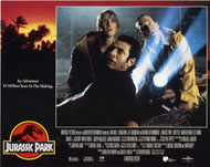 JURASSIC PARK (1993) - LOBBY CARD SET OF 8 STEVEN SPIELBERG