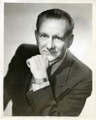 NILS GRANLUND (RADIO/ACTOR) - VINTAGE PUB. STILL 1952