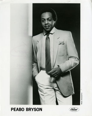 PEABO BRYSON (R&B SINGER) - VINTAGE PUB. STILL (1982)