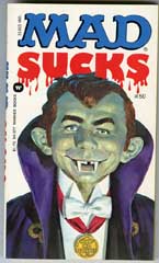 MAD SUCKS  - 3rd WARNER BOOKS Print - GAINES FILE COPY