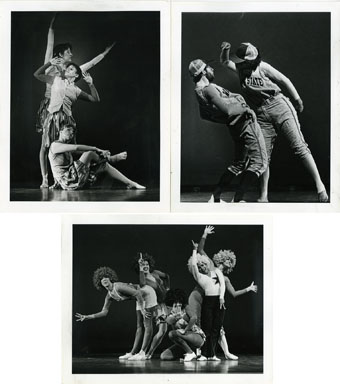NEWS PHOTOS: WAYNE STATE DANCE CO. (1981) DAVID KRYSZAK - 3 photos