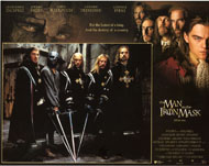 MAN IN THE IRON MASK (1998) - LOBBY CARD SET OF 8 LEONARDO DeCAPRIO